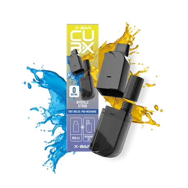 X-Bar Cub-X Pod Blueberry Lemon 2 pezzi mirtillo