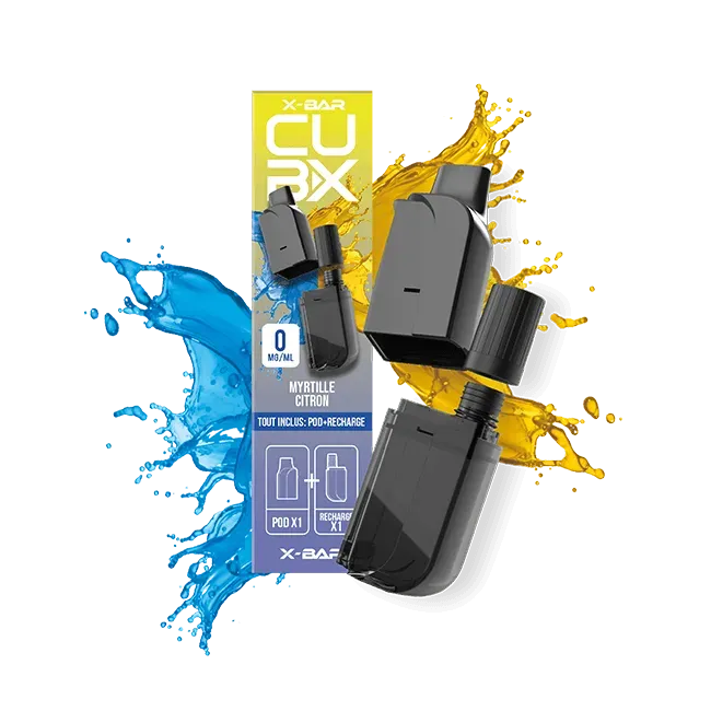 X-Bar Cub-X Pod Blueberry Lemon 2 pezzi mirtillo