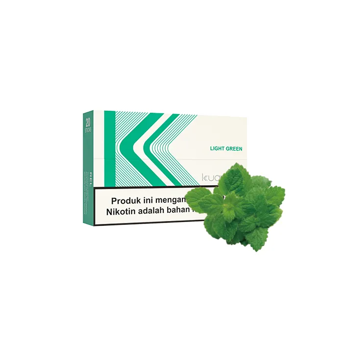 Kuanzhai Light Green stick tabacco riscaldato Kungfu Air