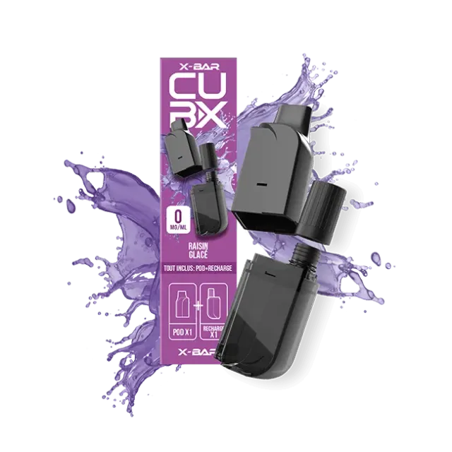 X-Bar Cub-X Pod Ice Grape 2 Pezzi ghiacciata