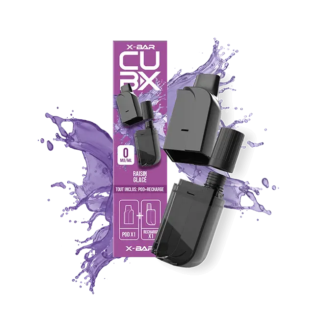 X-Bar Cub-X Pod Ice Grape 2 Pezzi ghiacciata