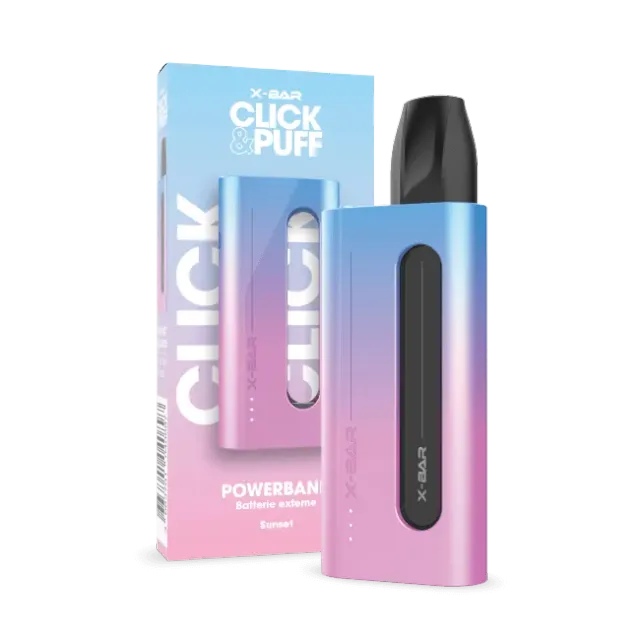 X-Bar Click & Charge Sunset pod ricaricabile