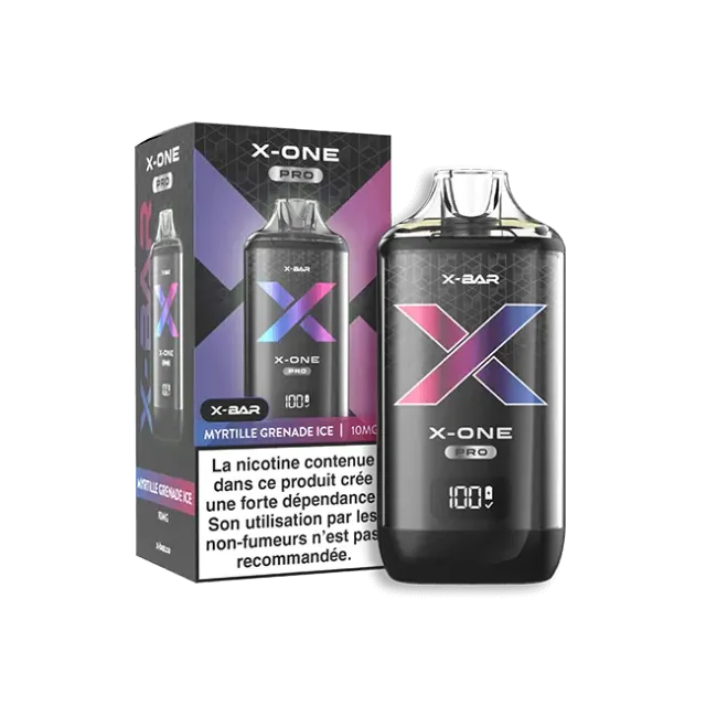 X-Bar X-One Pro Kit Blueberry Pomegranate Ice fresco