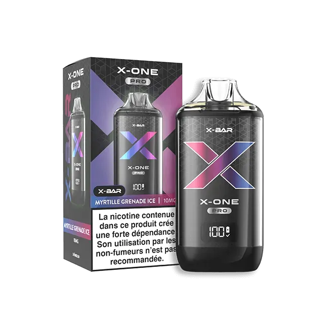 X-Bar X-One Pro Kit Blueberry Pomegranate Ice fresco