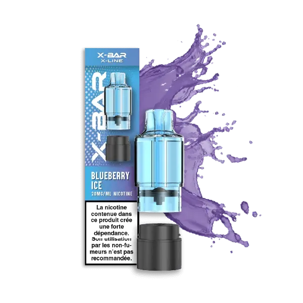X-Bar X-Line Blueberry Ice pod ricambio