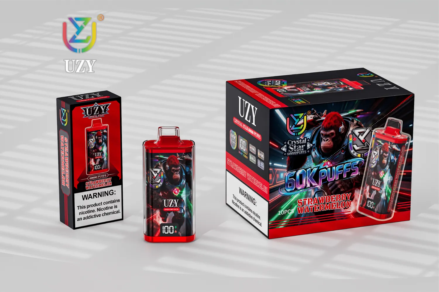UZY Crystal Star 60000 Sigaretta Elettronica Usa e Getta 40ml