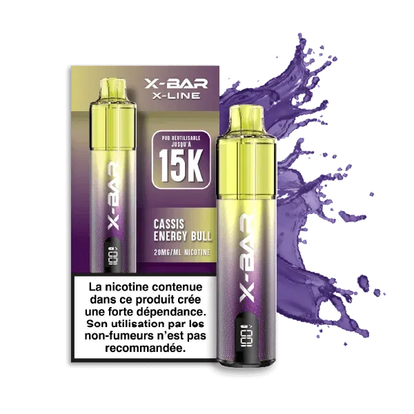 X-Bar 650 X-Line kit Cassis Energy Bull ricaricabile