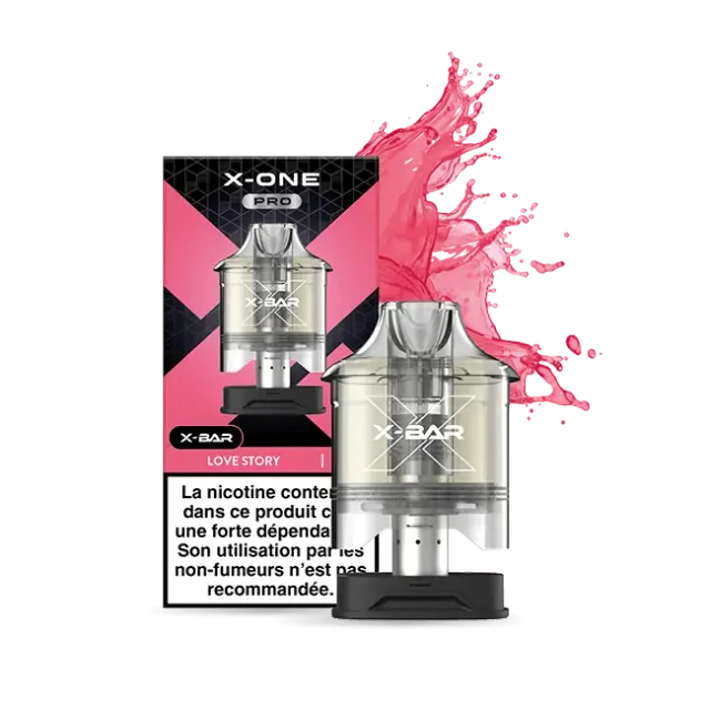 X-Bar X-One Pro Pod 2 Pezzi Love Story Fruttato
