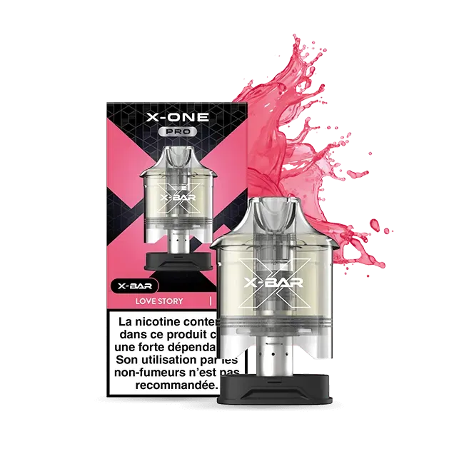 X-Bar X-One Pro Pod 2 Pezzi Love Story Fruttato