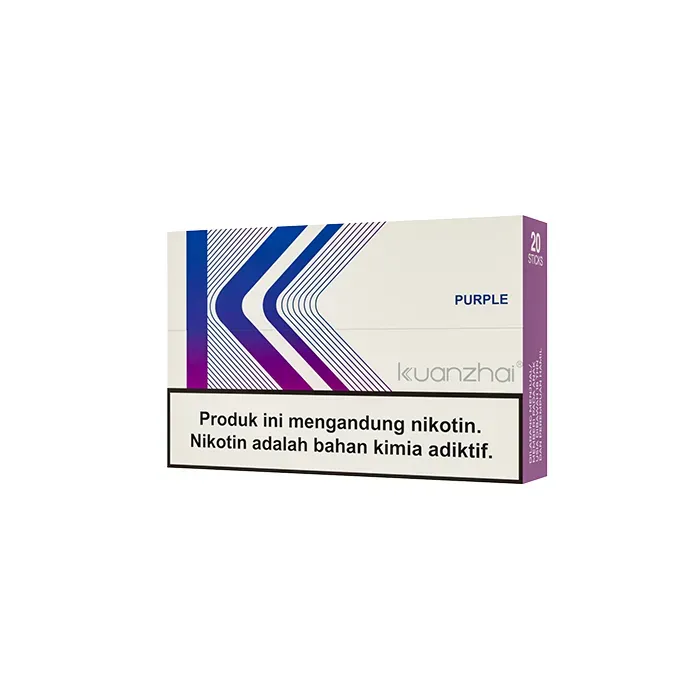 Kuanzhai Purple stick tabacco riscaldato 20 stick Kungfu Air