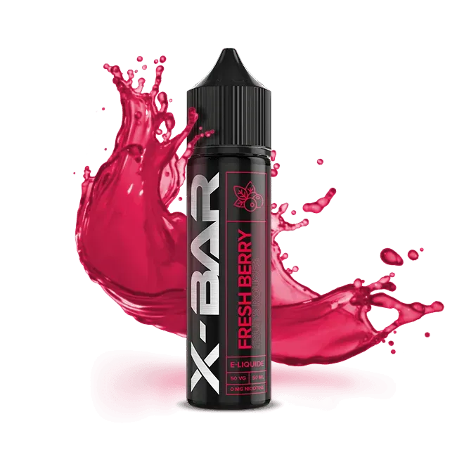 X-Bar 650 Fresh Berry liquido sigaretta elettronica 50ml frutti di bosco
