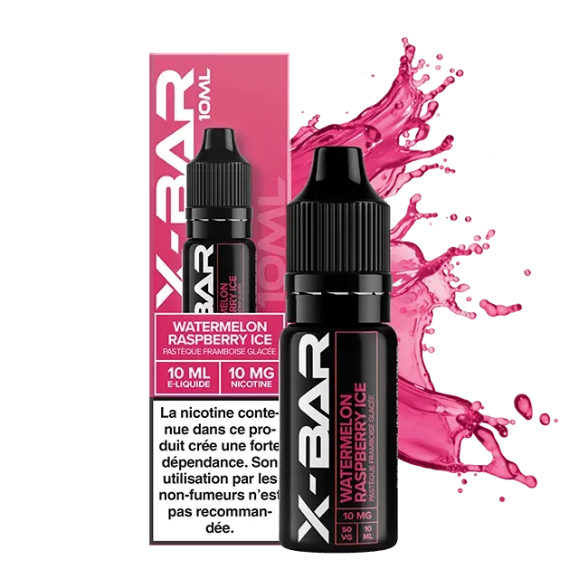 X-Bar E-liquid Watermelon Raspberry 10ml fruttato