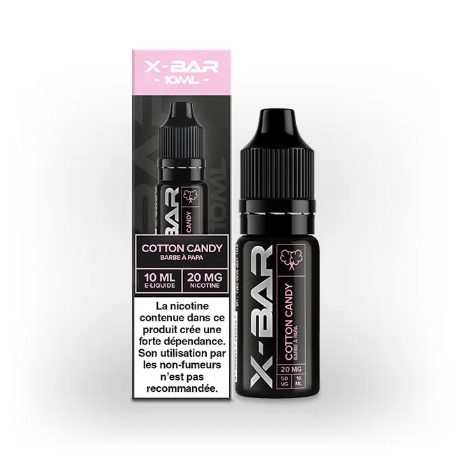 X-Bar Liquido Cotton Candy 10ml dolce