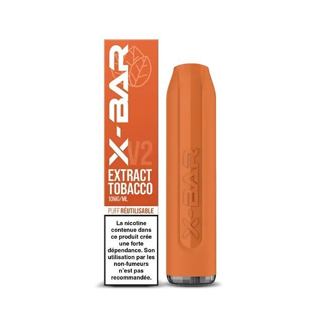 X-Bar 650 usa e getta extract tobacco tabacco 650 tiri