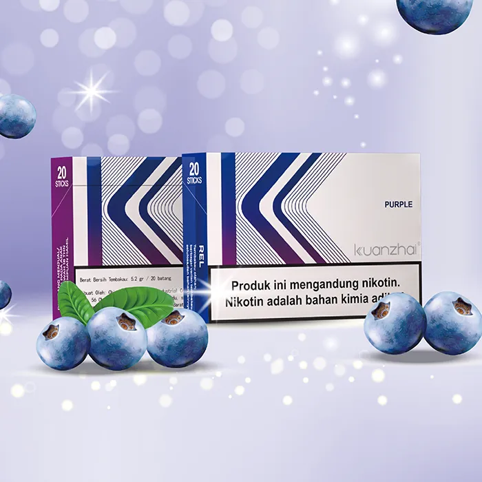 Kuanzhai Purple stick tabacco riscaldato 20 stick Kungfu Air