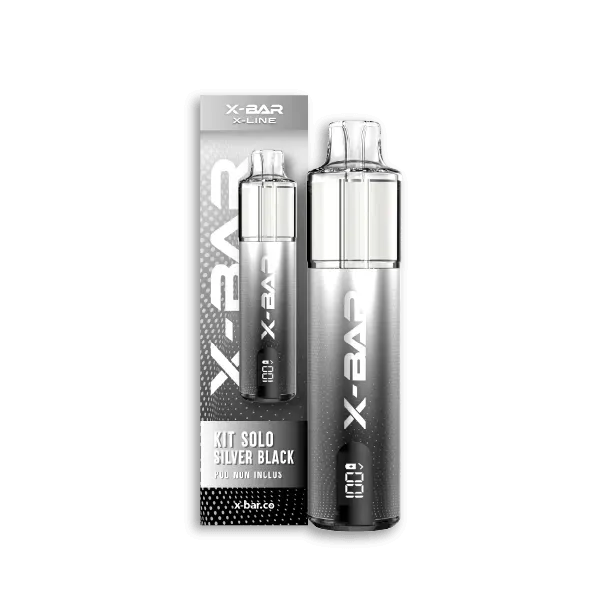 X-Bar X-Line Kit Solo sigaretta elettronica Silver Black