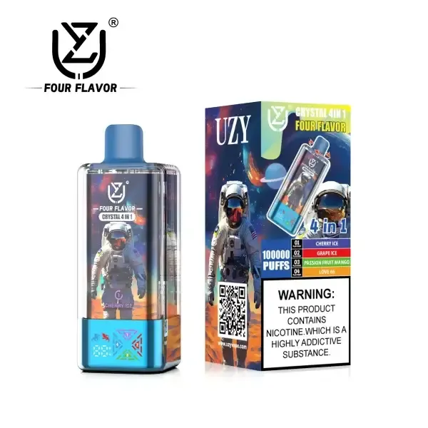 UZY Crystal 4 in 1 100000 Sigaretta Elettronica Usa e Getta 56ml