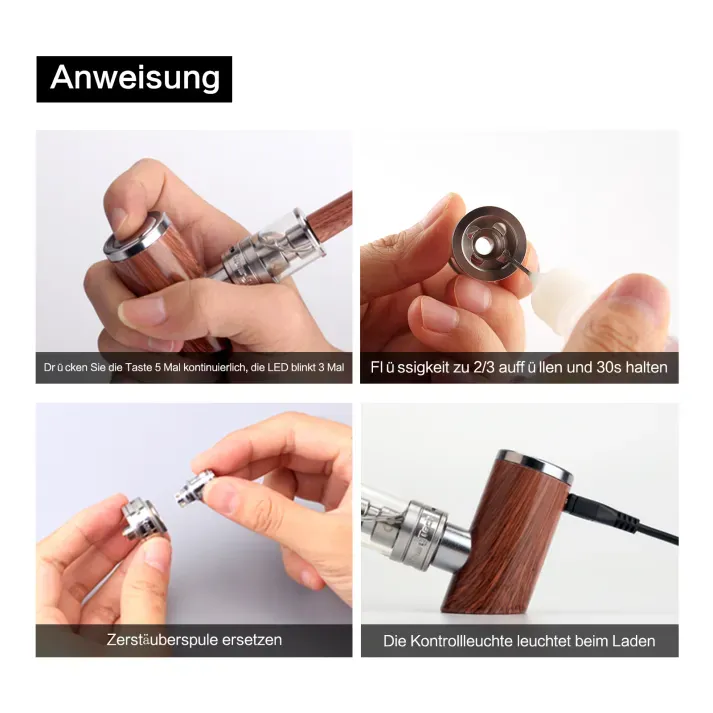 Kamry K1000 Plus pipa elettronica kit 1000mAh 4ml