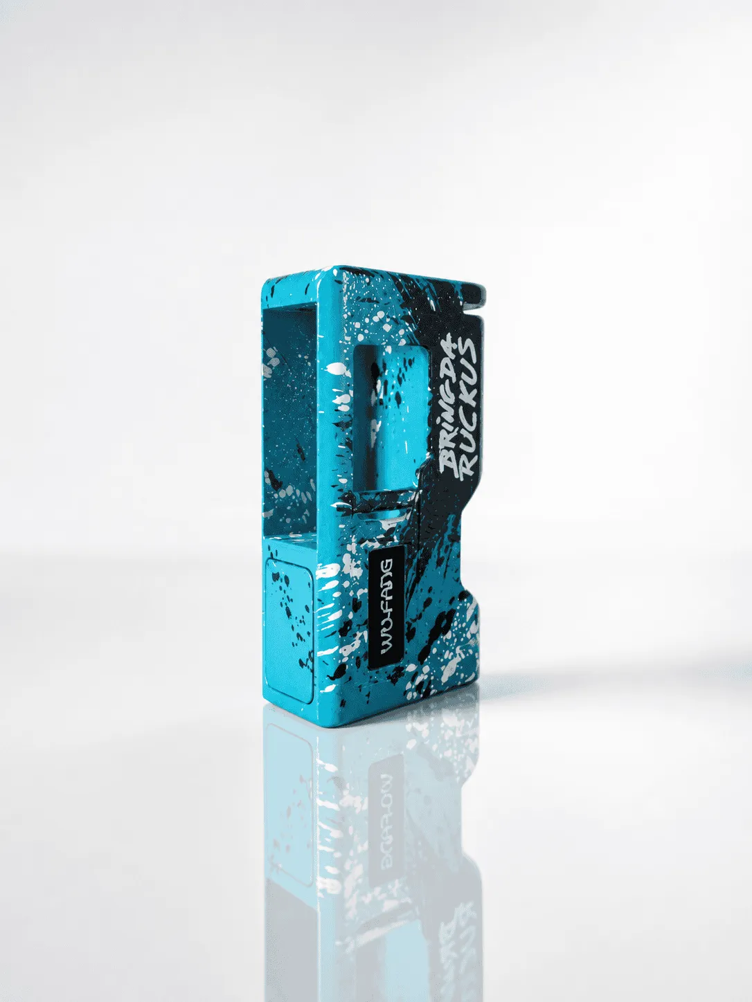 Animodz Wu-Fang Bring Da Ruckus box mod blu Cerakote DNA60