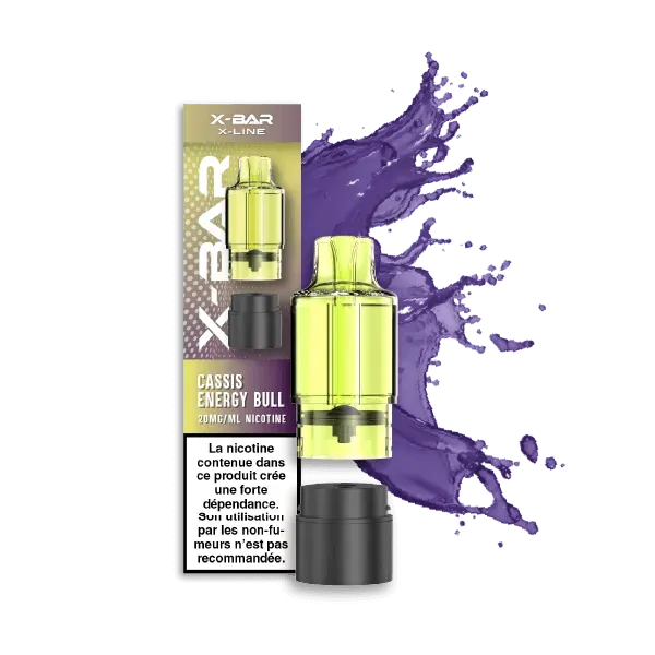 X-Bar X-Line Cassis Energy Bull pod ricarica