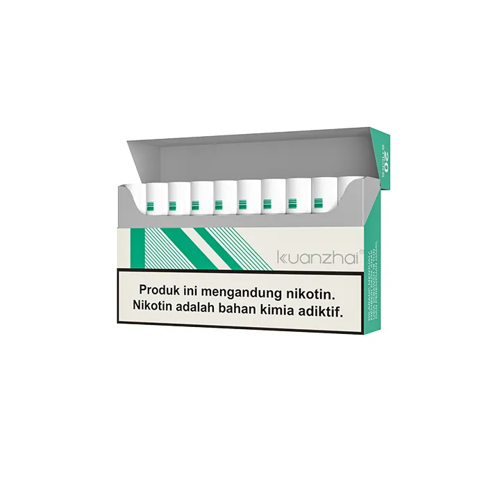 Kuanzhai Light Green stick tabacco riscaldato Kungfu Air
