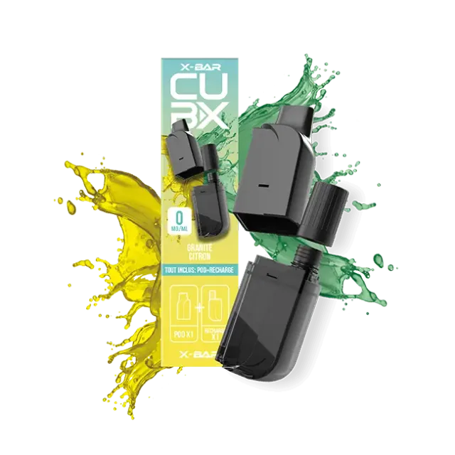 X-Bar Cubx 2 Pod Granita Lemon Ghiacciata