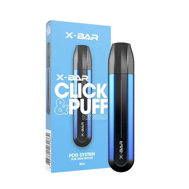 X-Bar Click & Puff Kit Solo sigaretta elettronica Blue