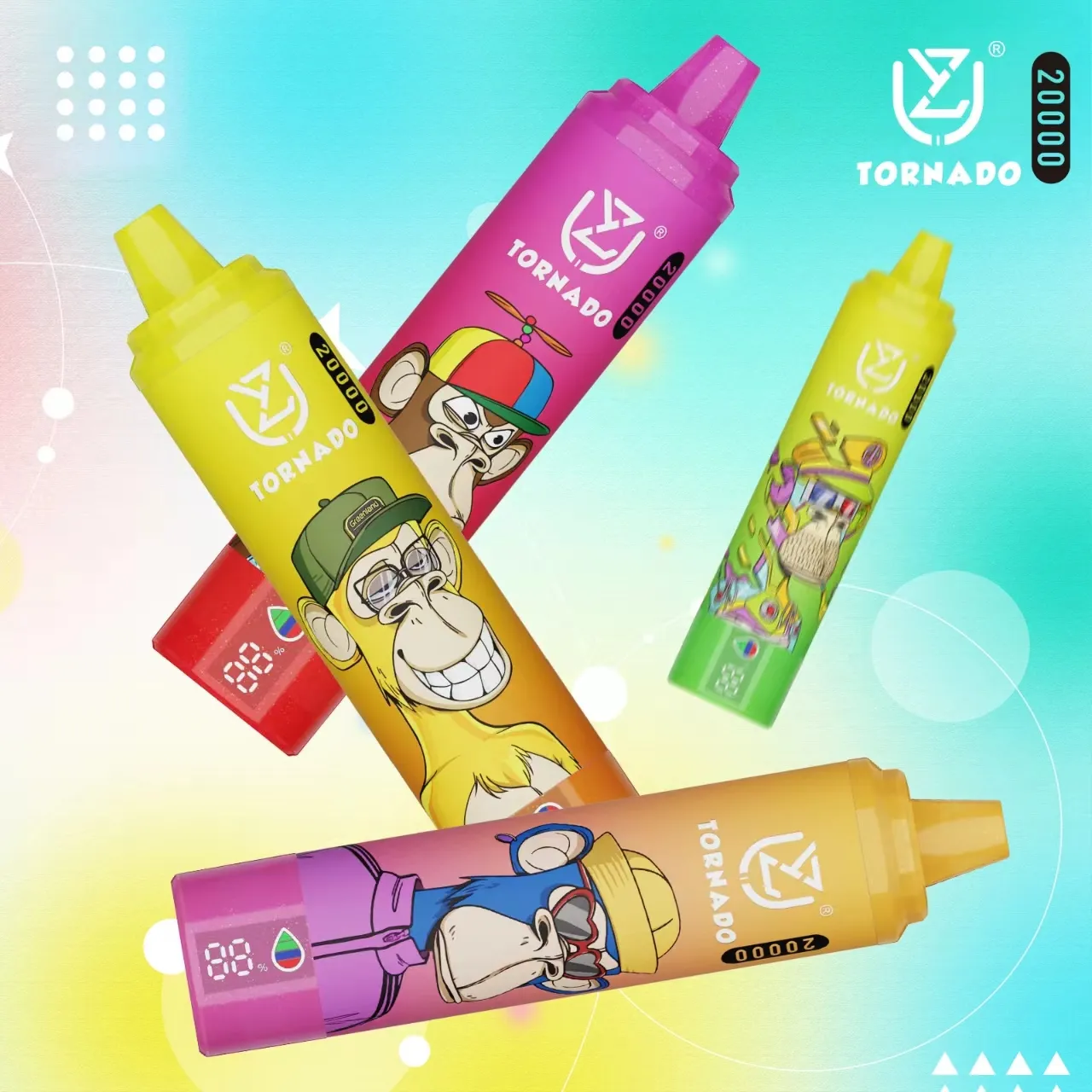 UZY Tornado 20000 Sigaretta Elettronica Usa e Getta 28ml 20K Puff