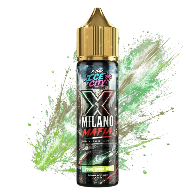 X-Bar Ice City liquido 50ml Sour Apple fresco