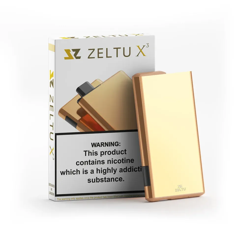 Zeltu X3 Metallic Burnt Gold sigaretta elettronica pod