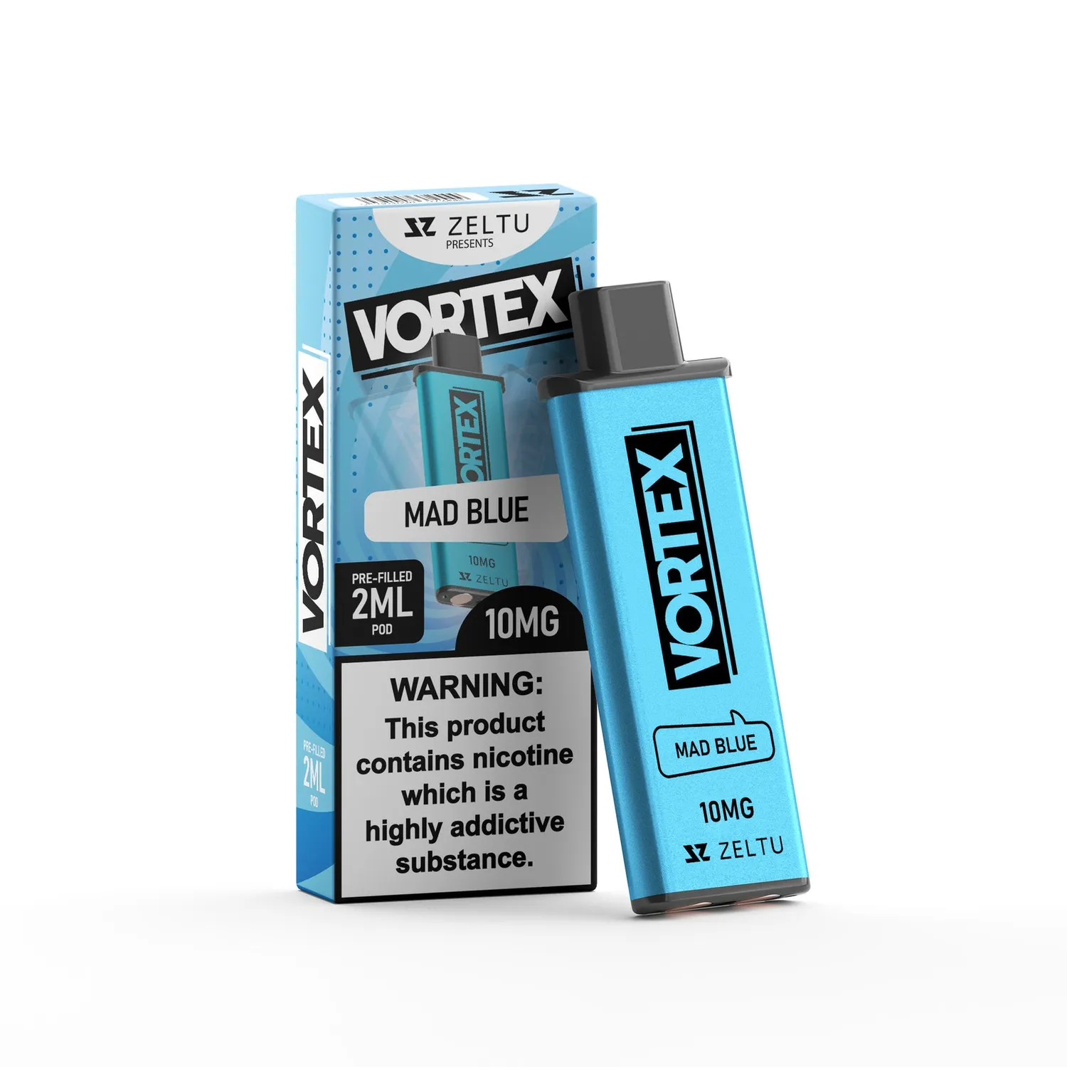 Zeltu X3 Vortex Pod preriempita 20mg tabacco mojito