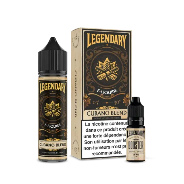 X-Bar 650 Legendary liquido 50ml Cubano Blend tabaccoso