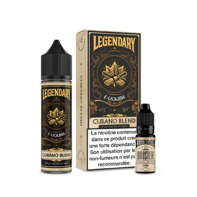 X-Bar 650 Legendary liquido 50ml Cubano Blend tabaccoso