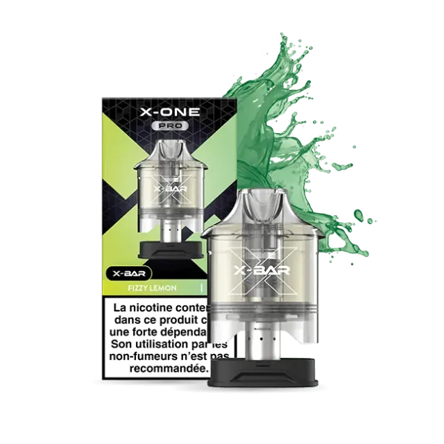 X-Bar X-One Pro Fizzy Lemon pod 2pz limone frizzante