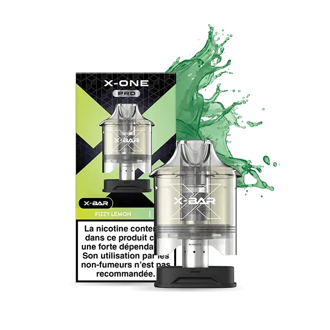 X-Bar X-One Pro Fizzy Lemon pod 2pz limone frizzante