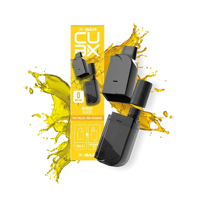 X-Bar Cubx 2 Pod Ice Mango 2 Pods ghiacciato