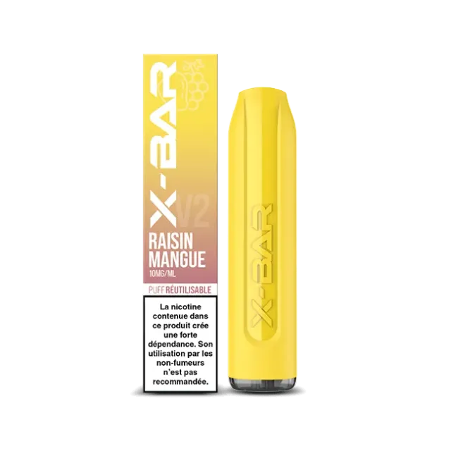 X-Bar 650 Mango Grape puff monouso fruttata