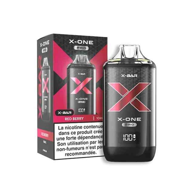 X-Bar X-One Pro Red Berry pod kit frutti rossi