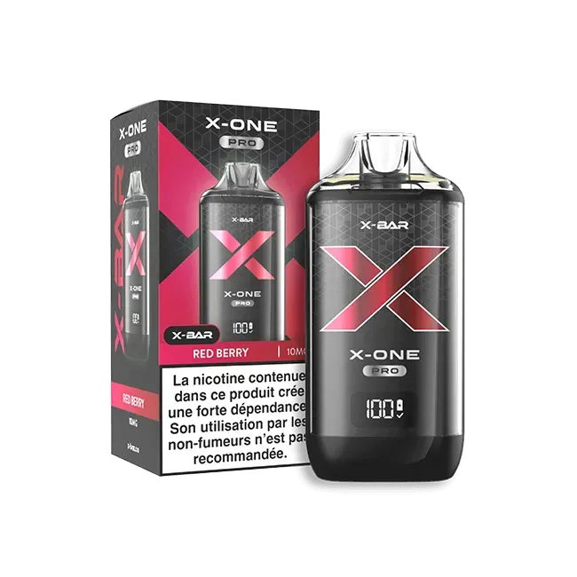 X-Bar X-One Pro Red Berry pod kit frutti rossi
