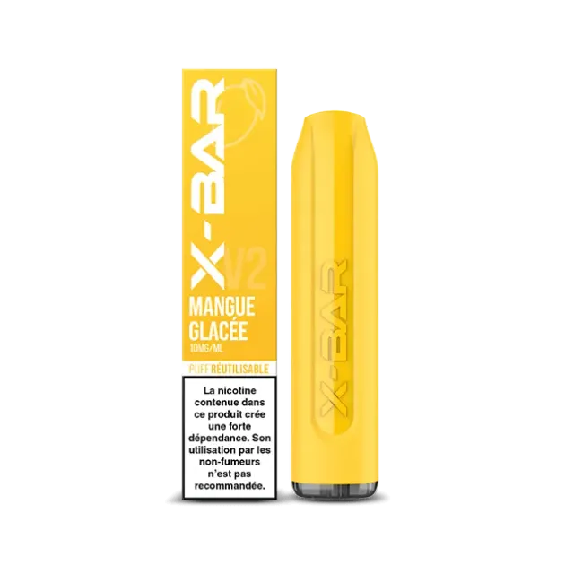 X-Bar 650 puff Ice Mango mango ghiacciato