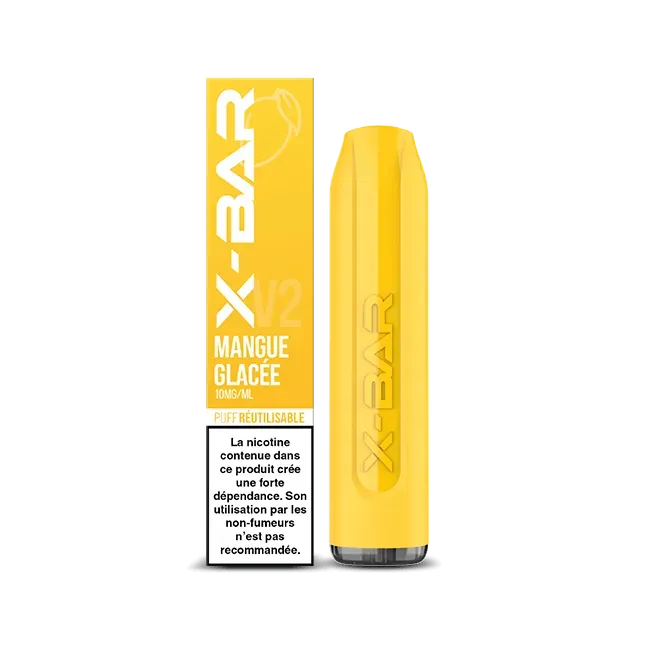 X-Bar 650 puff Ice Mango mango ghiacciato