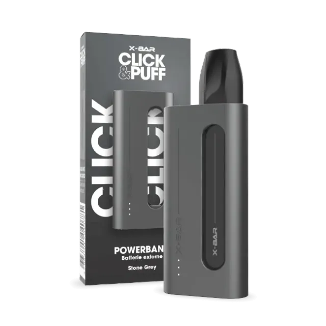X-Bar 650 Click & Charge batteria Stone Gray ricaricabile