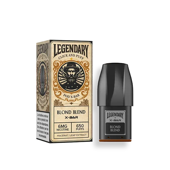 X-Bar Click & Puff Legendary pod blond blend