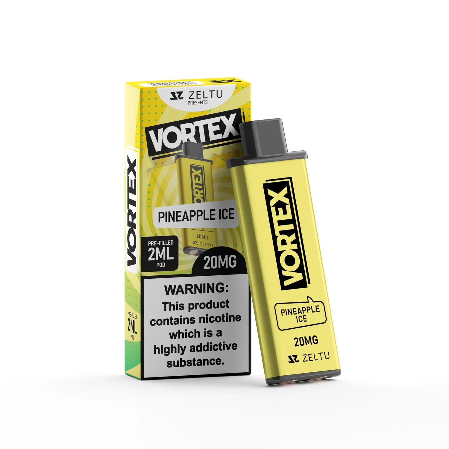 Zeltu X3 Vortex Pod preriempita 20mg tabacco mojito