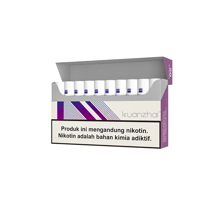 Kuanzhai Purple stick tabacco riscaldato 20 stick Kungfu Air
