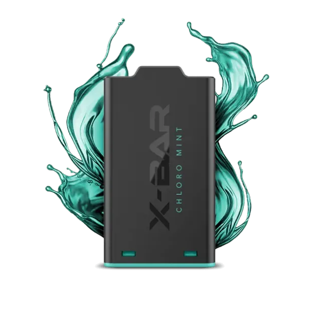 X-Bar X-Shisha pod Chloro Mint menta glaciale