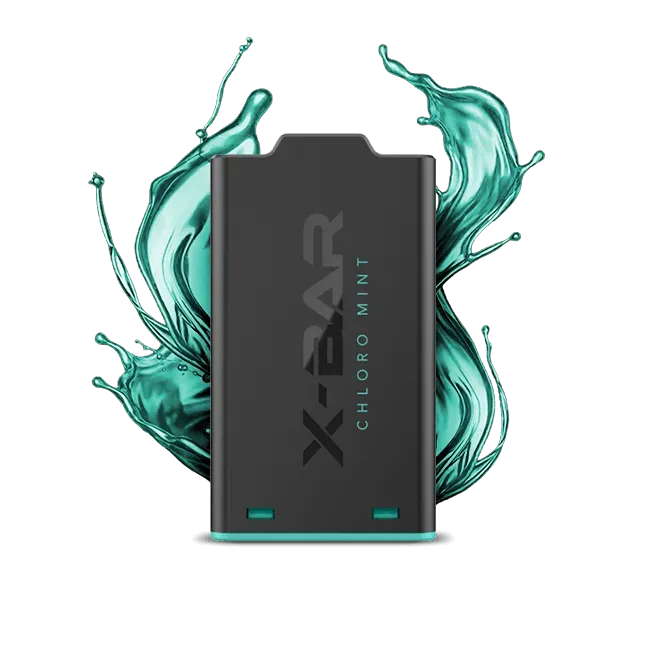 X-Bar X-Shisha pod Chloro Mint menta glaciale