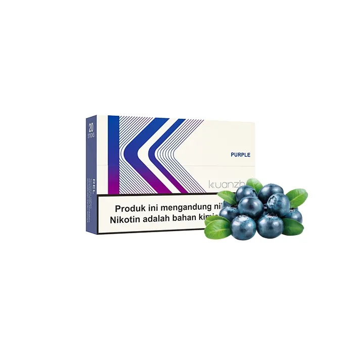 Kuanzhai Purple stick tabacco riscaldato 20 stick Kungfu Air
