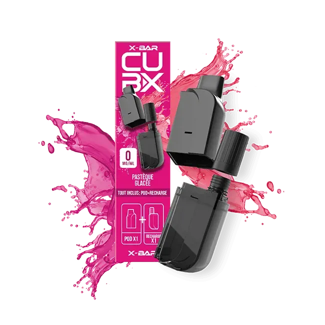 X-Bar Cubx 2 pod watermelon ice anguria fresca 2 pz