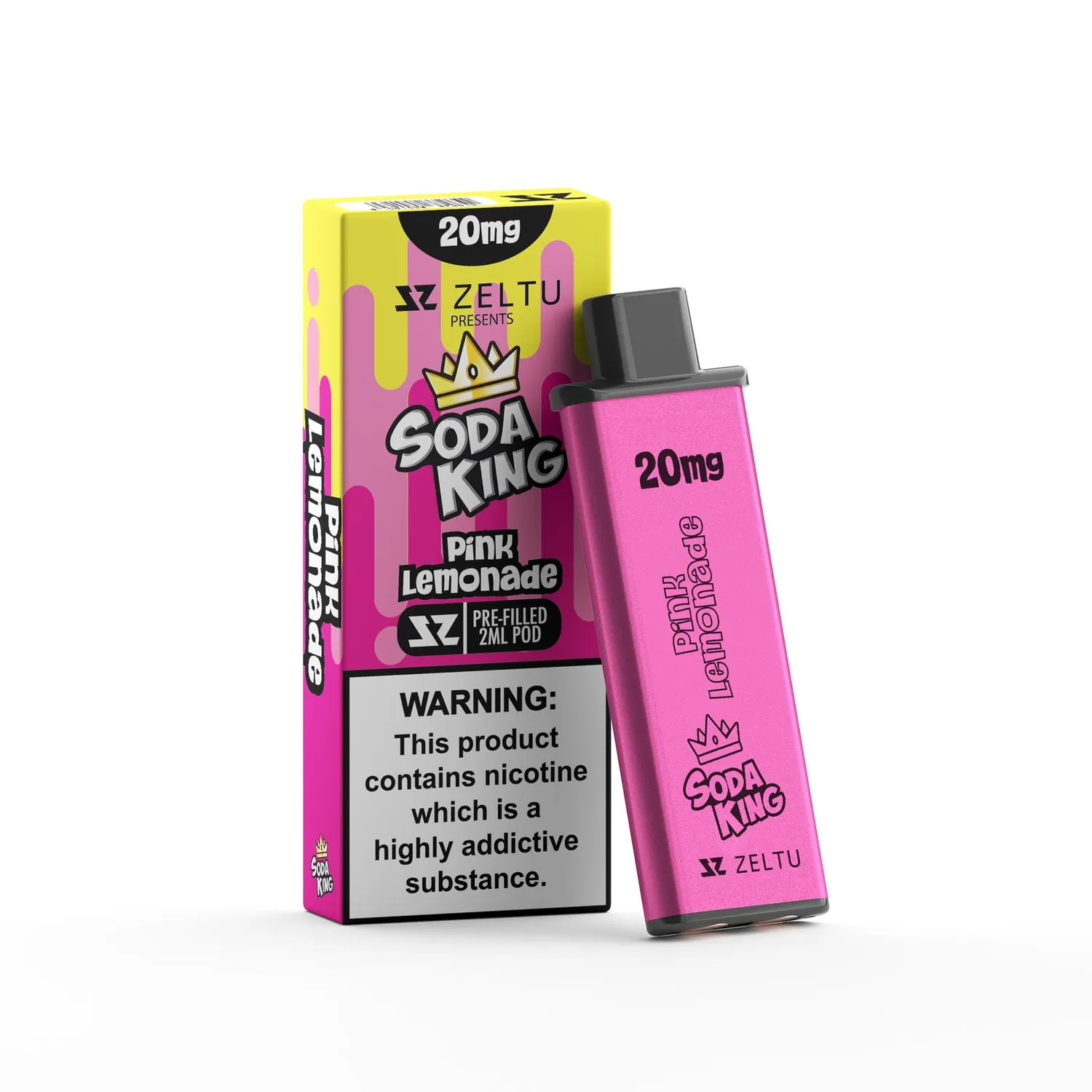 Zeltu Soda King pod precaricate ghiacciate compatibili X3